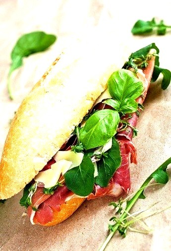 Parma Ham Sandwich (via Shutterstock)
