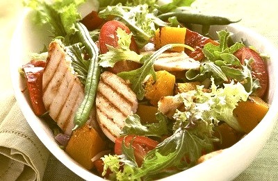 Salad, Chicken