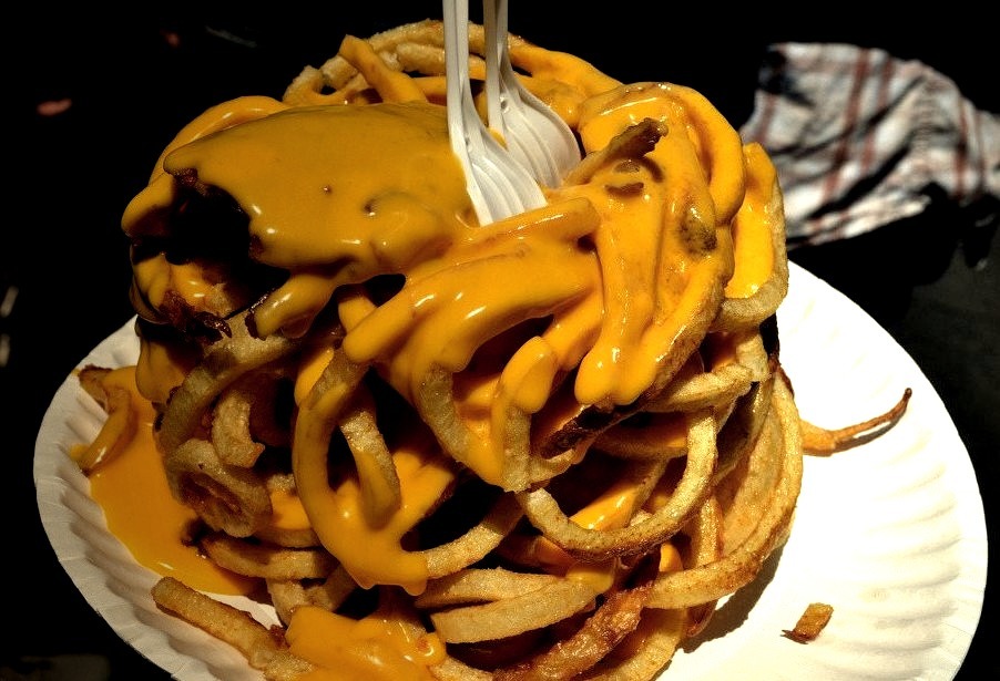 Cheese Spiral Fries! (by KSaengphotography)